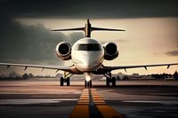 ein-flugzeug-steht-auf-der-landebahn-mit-der-aufschrift-privatjet-auf-der-vorderseite